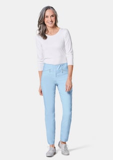 Pantalon étroit en bengaline LOUISA thumbnail 2