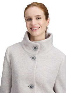 Manteau laineux élégant, avec col montant thumbnail 5