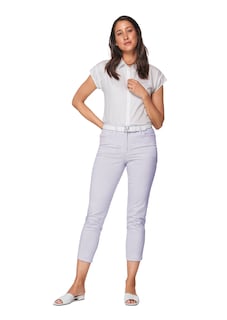 Fine-striped jeans thumbnail 3