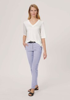 Skinny fit trousers with zip pockets thumbnail 3