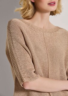 Rundhals-Pullover mit kurzen Ärmeln thumbnail 6