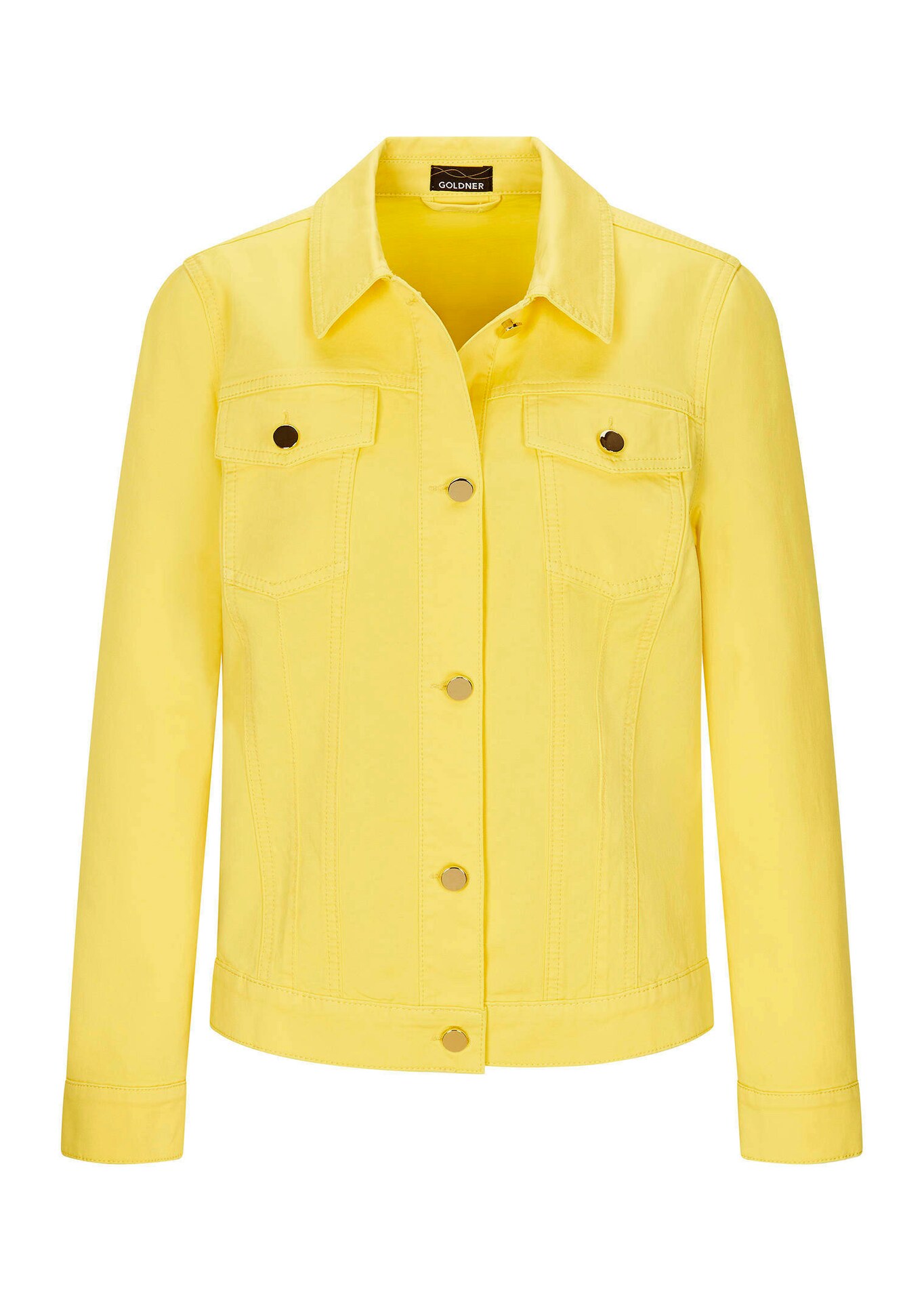 Jeansjasje in getailleerd model