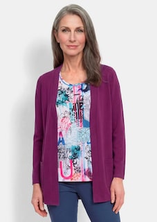 Verschlussloser Cardigan aus COTTAMIRA thumbnail 1
