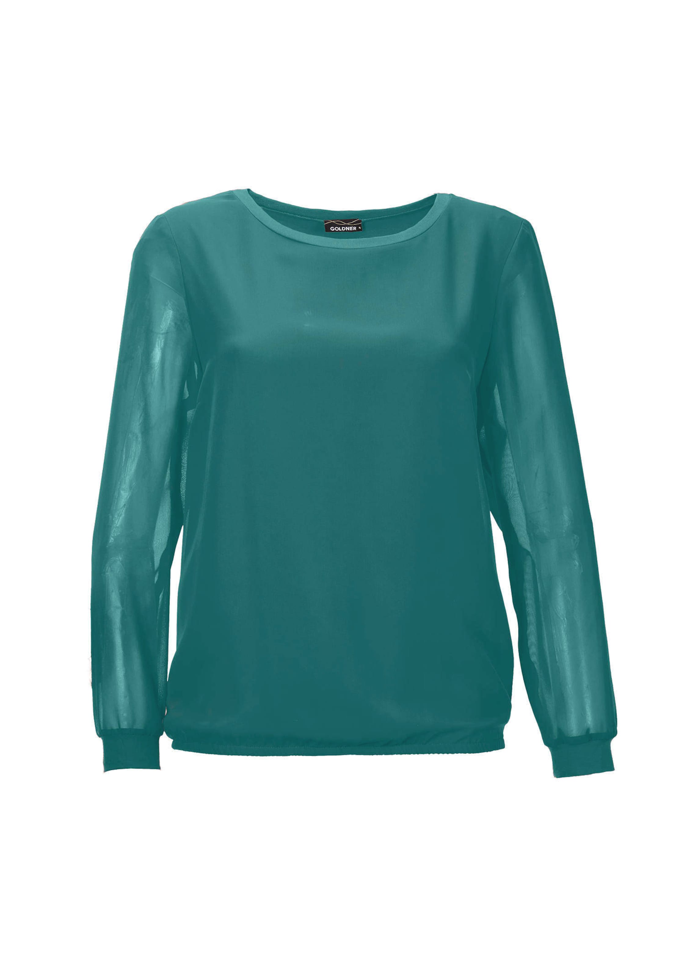 Blouse van luchtig chiffon
