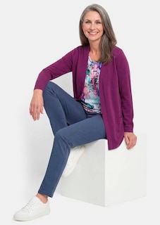 Verschlussloser Cardigan aus COTTAMIRA thumbnail 4