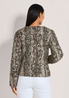 Steppjacke mit Unikat-Print thumbnail 4