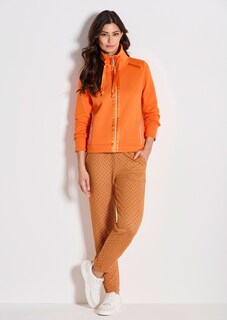 Schwere Sweatjacke mit Bändern thumbnail 1