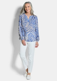 Lichte blouse van pure viscose thumbnail 2