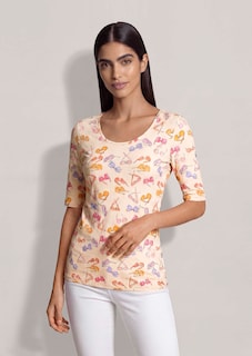Kurzarm-Shirt mit Sommerprint thumbnail 2