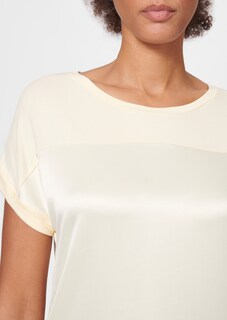 Satinshirt mit kurzen Ärmeln thumbnail 6