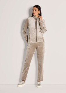 Sweatjacke in flauschiger Nicki-Qualität thumbnail 3