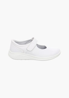 Mocassins en cuir avec bride scratchée thumbnail 1