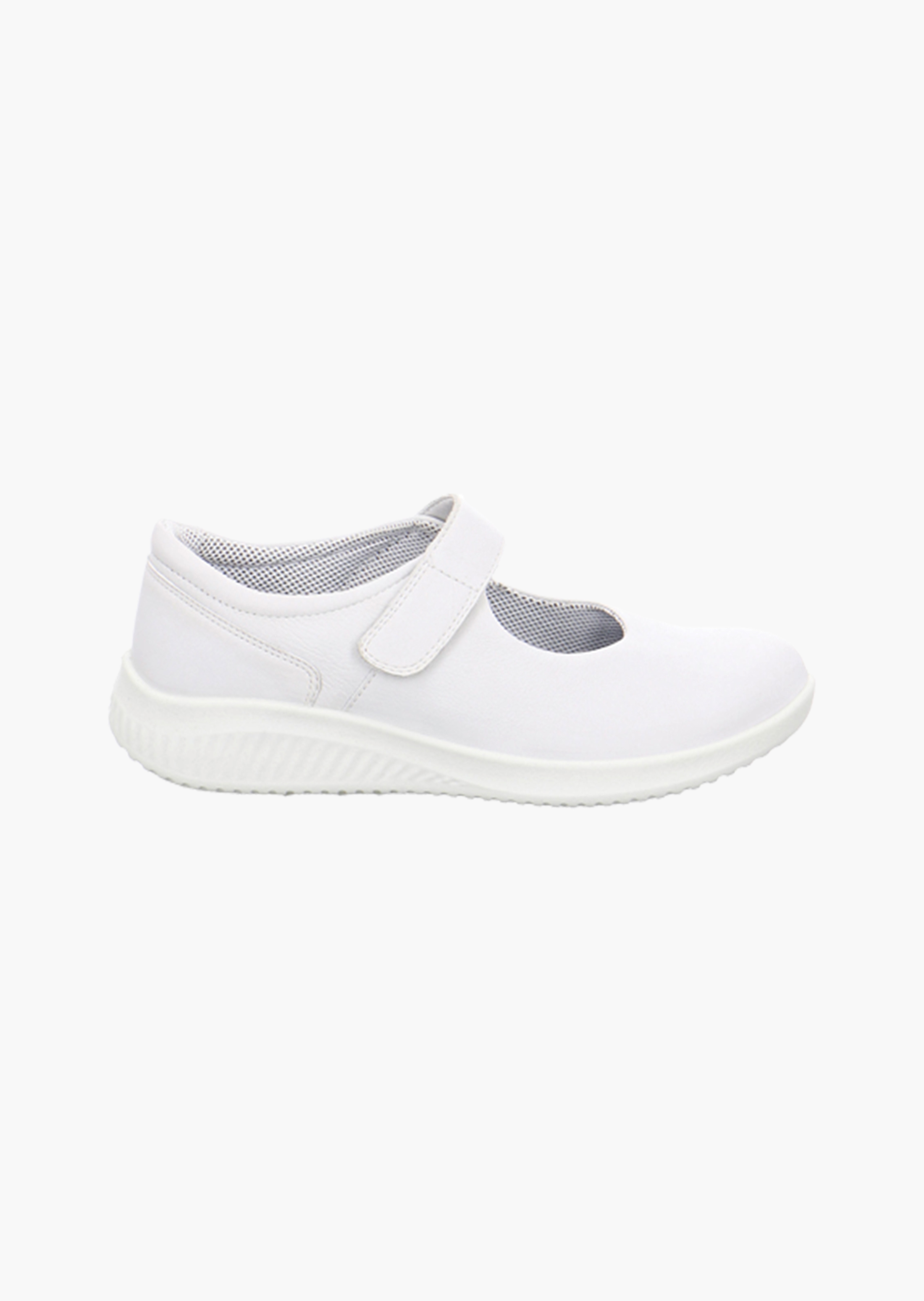 Mocassins en cuir avec bride scratchée