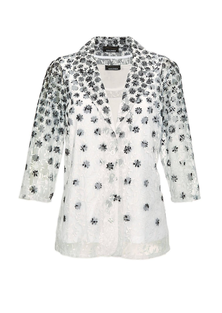 Aantrekkelijke kanten blouse en jersey topje
