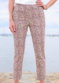 Gemusterte Schlupfhose in Stretch-Qualität thumbnail 7