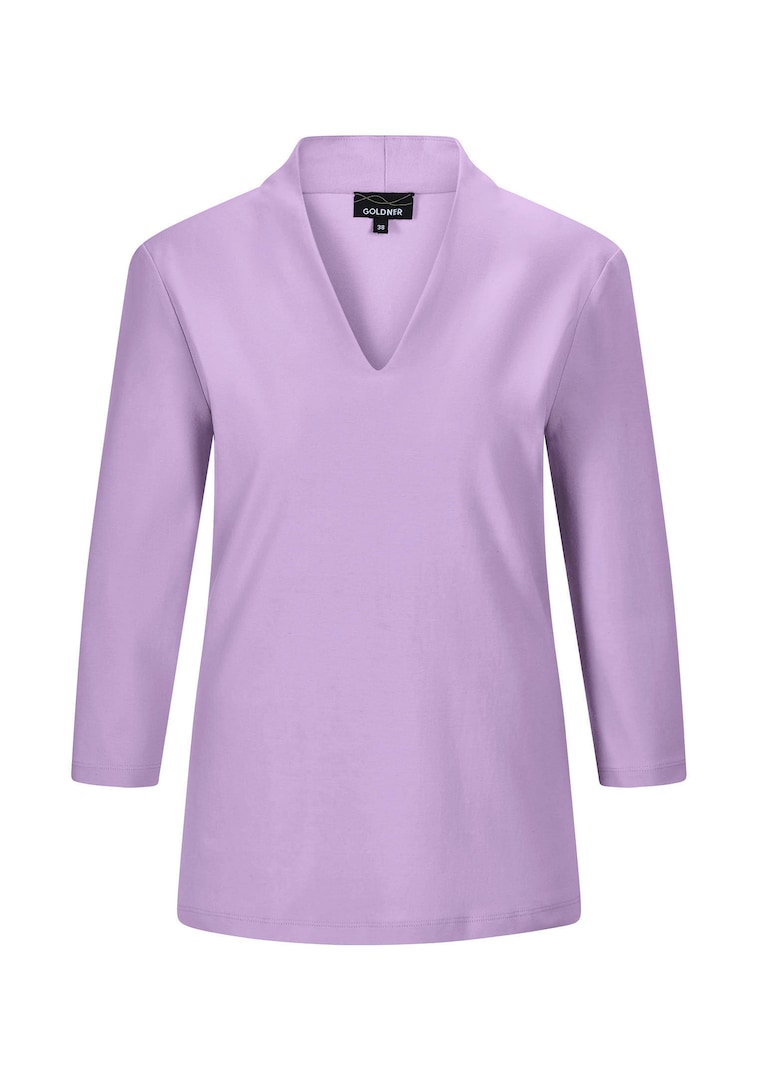 T-shirt basique en jersey interlock
