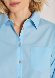Longbluse mit gerundetem Saum thumbnail 6