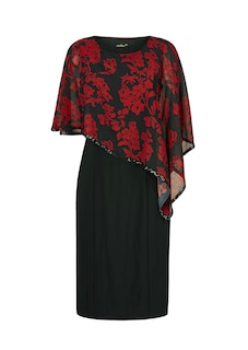 Festliches Kleid mit feinem Chiffonüberwurf thumbnail 7