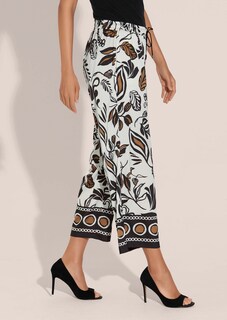 Weite Schlupf-Hose mit Unikat-Print thumbnail 5