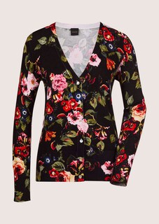 Strickjacke mit Unikat-Print thumbnail 7