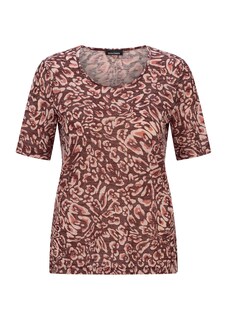 Viskoseshirt mit abstraktem Floraldruck thumbnail 6