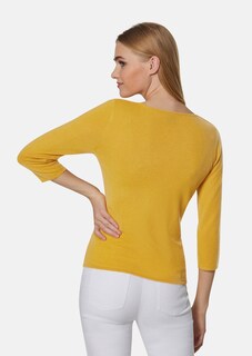 Kaschmirpullover mit U-Boot-Ausschnitt thumbnail 3