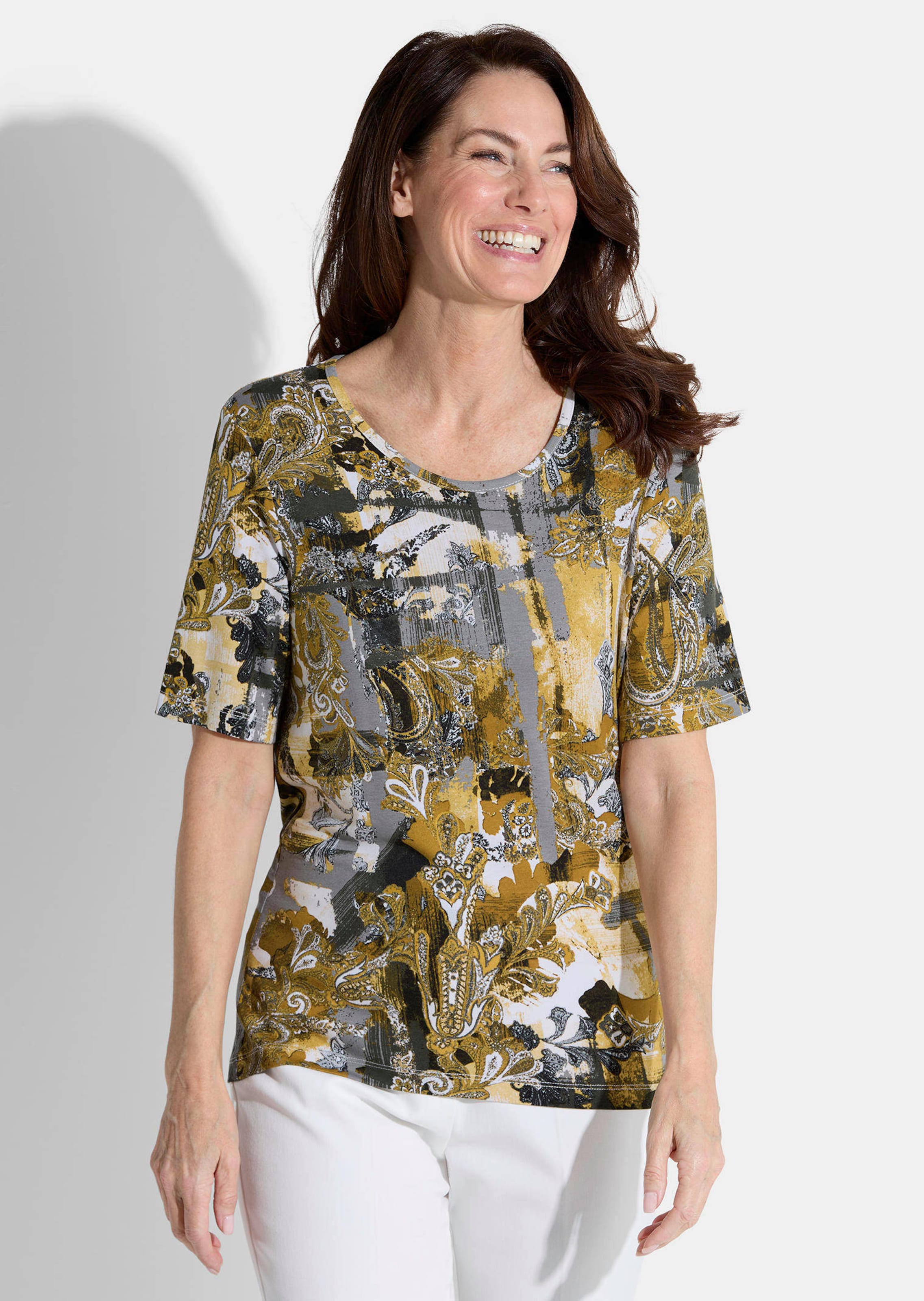 Shirt aus Viskose-Jersey