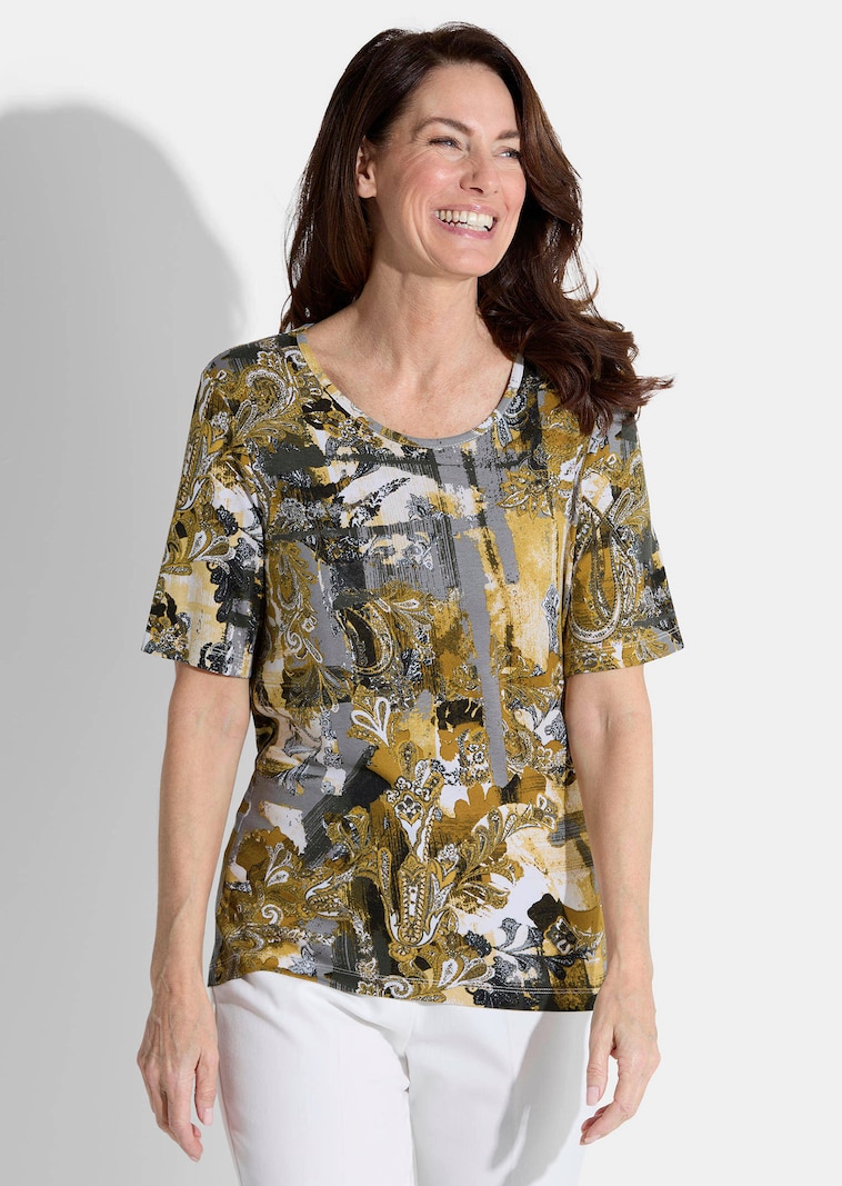 Shirt aus Viskose-Jersey
