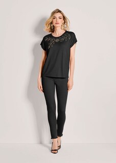 T-shirt avec motif en sequins thumbnail 3