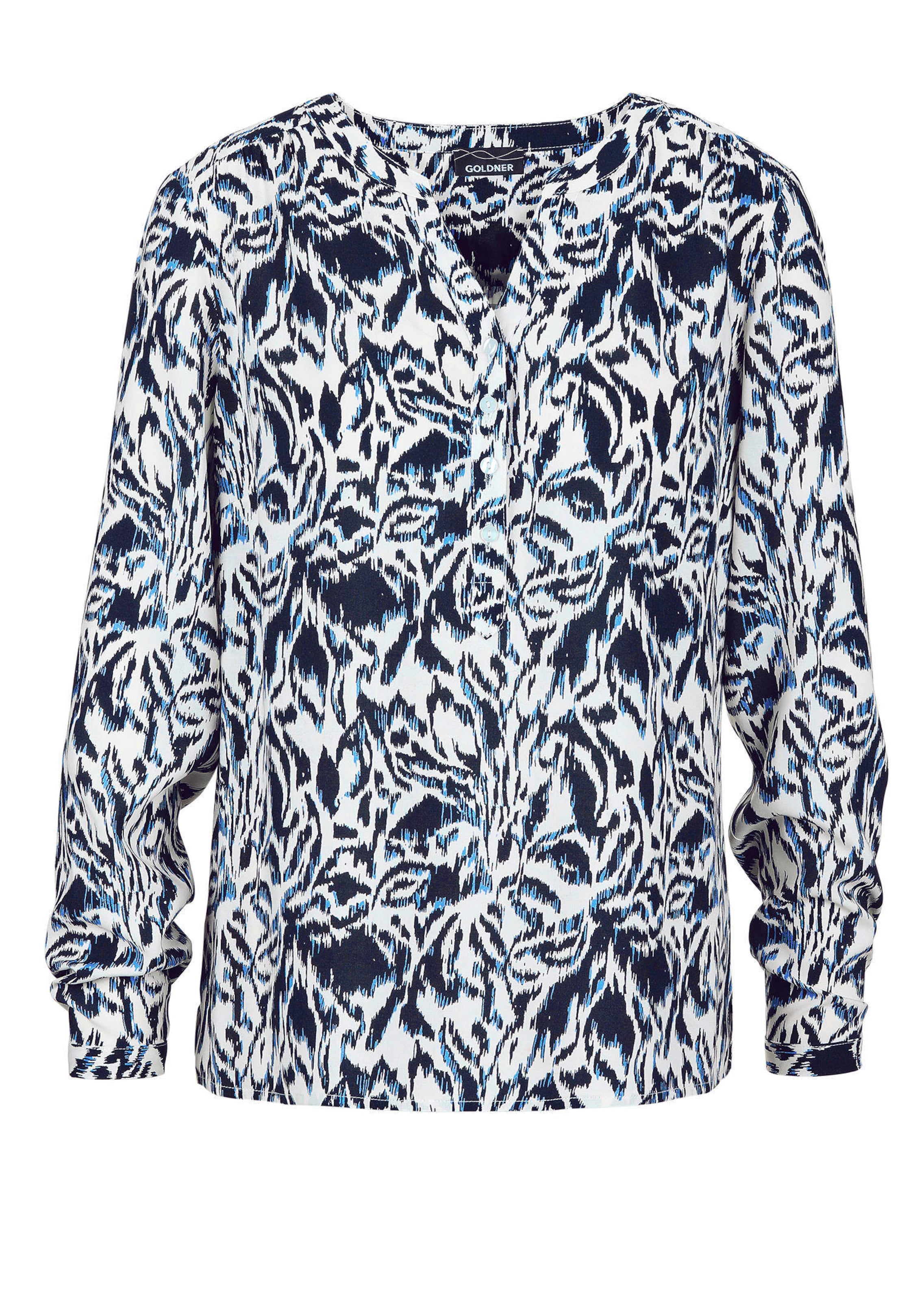 Gedessineerde blouse met unieke print