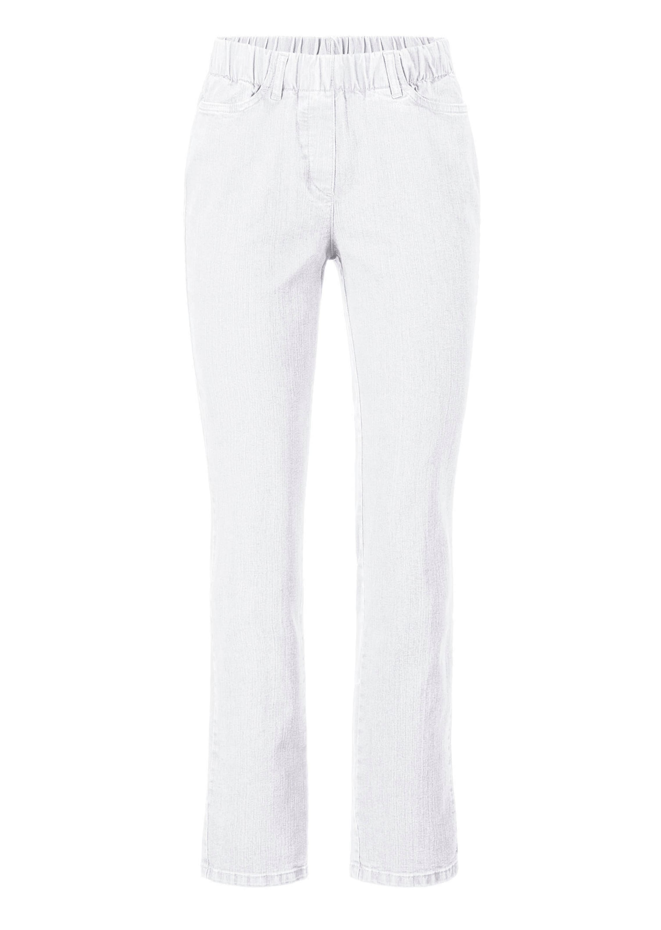 Klassieke jeans CARLA met elastische tailleband