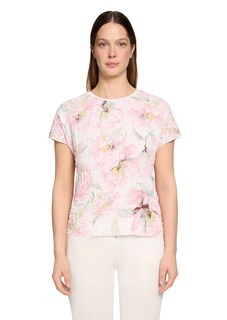 Strukturiertes Shirt mit Blumenmuster thumbnail 7
