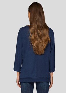 Flauschiges Shirt mit Letter Print thumbnail 3