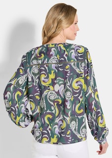 Luftige Bluse mit weiten Ärmeln thumbnail 2