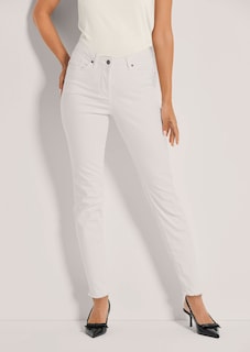 Jeans mit feinem Fransensaum thumbnail 2