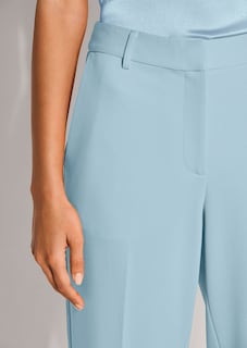 Ankle-free jersey trousers with centre creases thumbnail 5