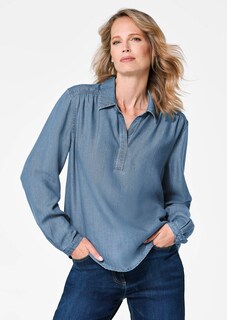 Bluse Denim in Tencel-Qualität thumbnail 1
