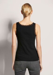 Lace-trim vest top thumbnail 4