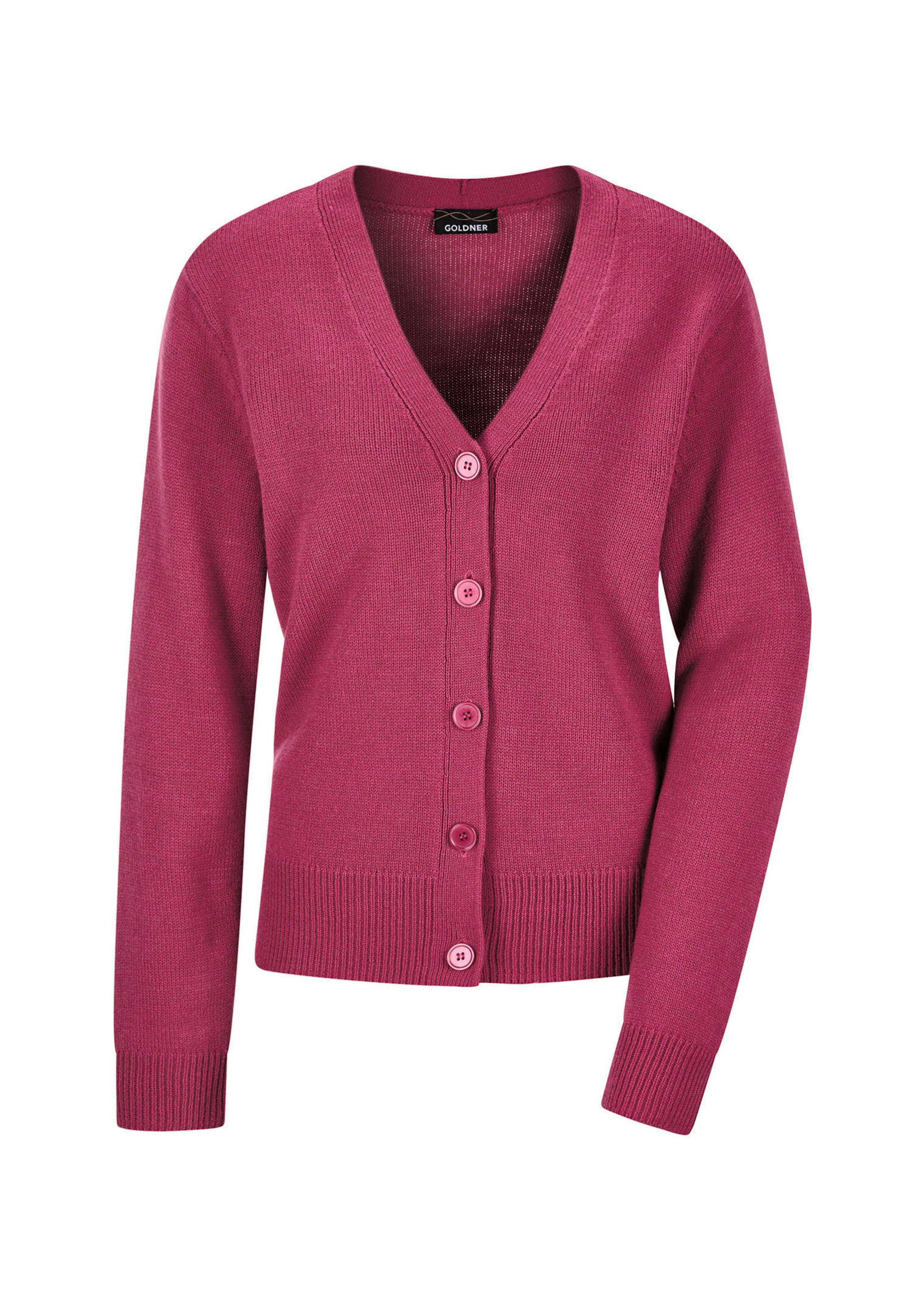 Cardigan mit großen Knöpfen