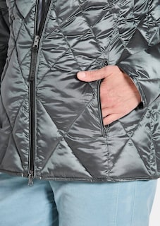 Steppjacke mit Rautenmuster thumbnail 5