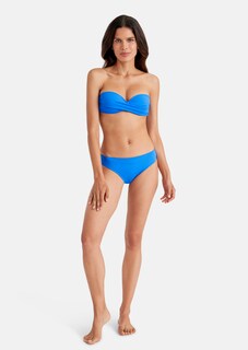 Bandeau bikini with drape effect thumbnail 3
