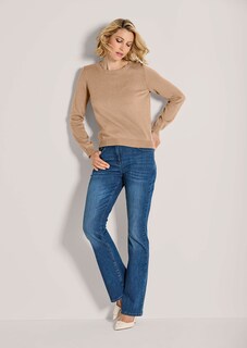 Feinstrick-Pullover aus reiner Baumwolle thumbnail 3