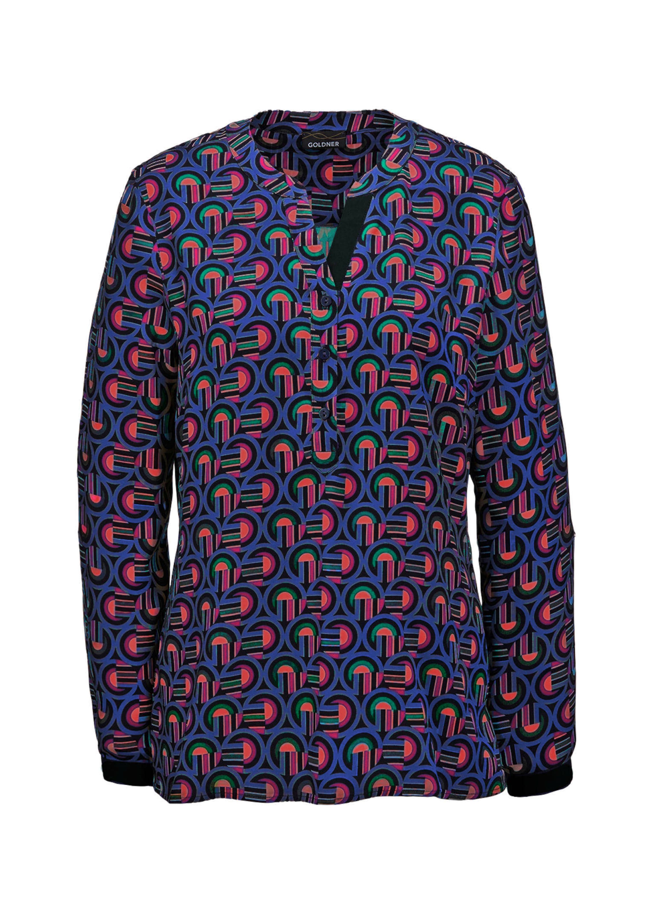 Moderne Druckbluse in legerer Form