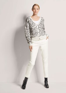 Strickjacke mit Jacquard-Muster thumbnail 3