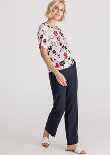Blouse fluide en jersey de viscose thumbnail 2