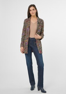 Tweed frock coat with all-over embroidery thumbnail 3