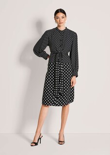 Robe à pois avec ceinture à nouer thumbnail 3