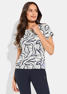 Functioneel shirt met all-over print thumbnail 1
