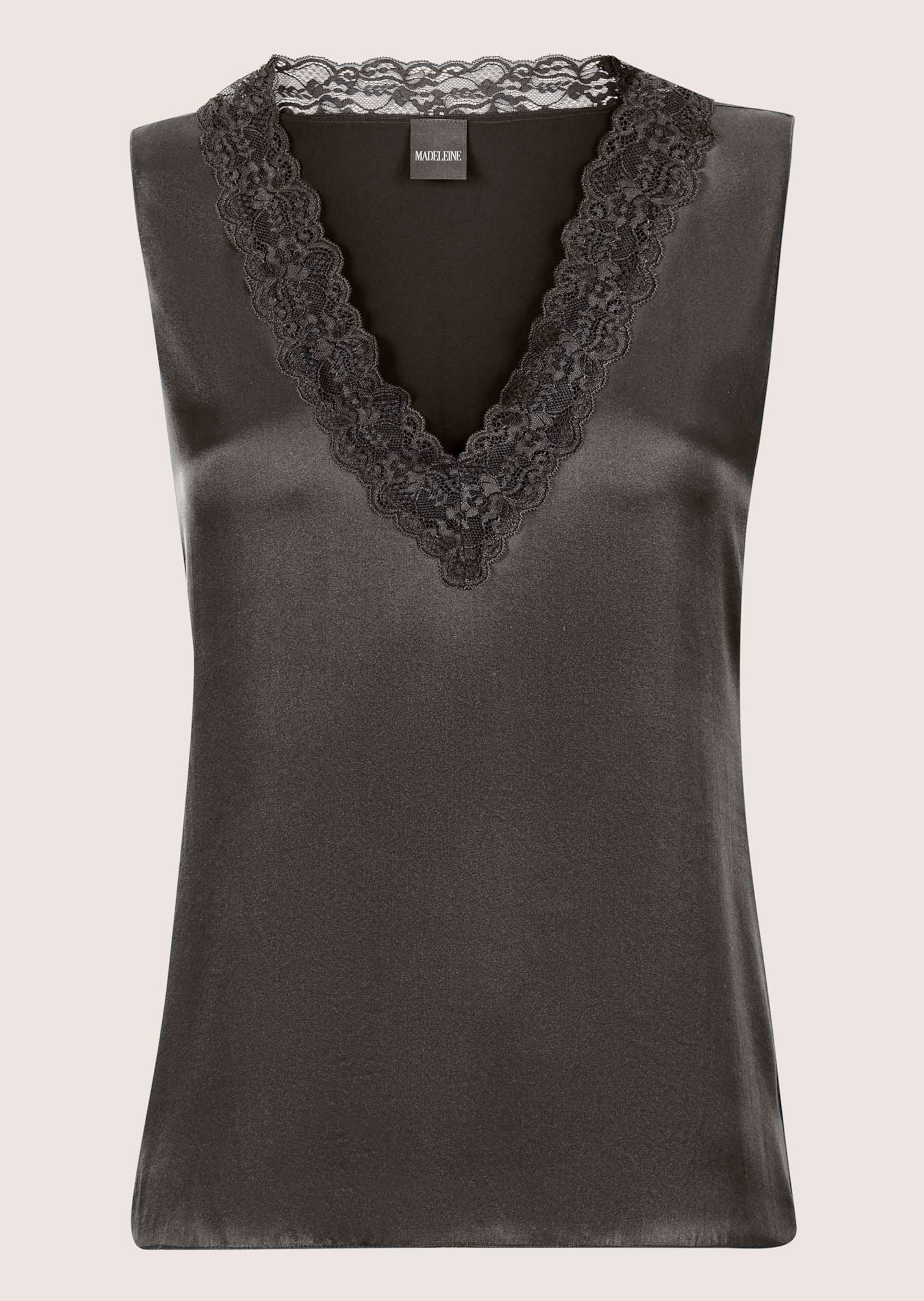Stretch silk camisole top