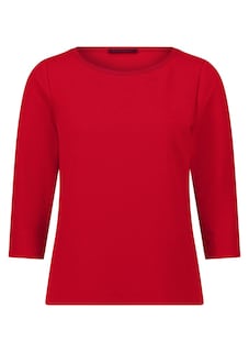 T-shirt structuré avec finition gansée brillante thumbnail 6